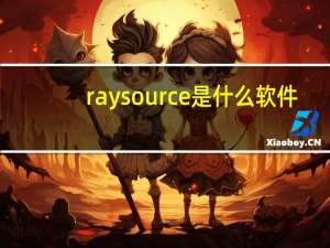 raysource是什么软件（raysource是什么）