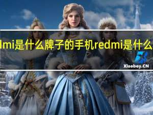 redmi 是什么牌子的手机 redmi是什么手机牌子