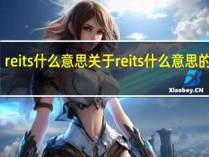 reits什么意思 关于reits什么意思的介绍