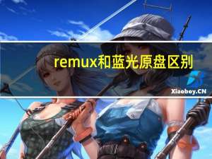 remux和蓝光原盘区别（remux）