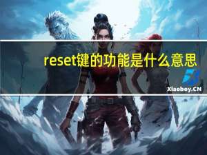reset键的功能是什么意思