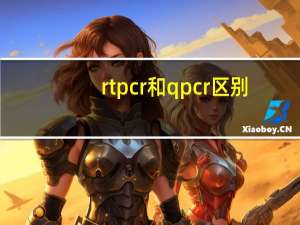 rtpcr和qpcr区别