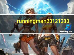 running man 20121230（running man 20121118）