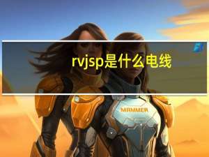 rvjsp是什么电线