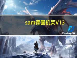 sam德国机架 V13.0 中文破解版（sam德国机架 V13.0 中文破解版功能简介）