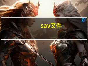sav文件
