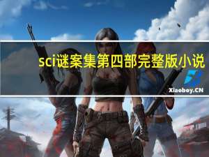 sci谜案集第四部完整版小说（sci谜案集第四部txt）
