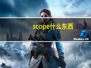 scope什么东西