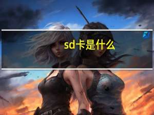 sd卡是什么