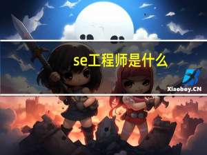 se工程师是什么