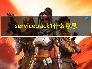 servicepack1什么意思（servicepack）