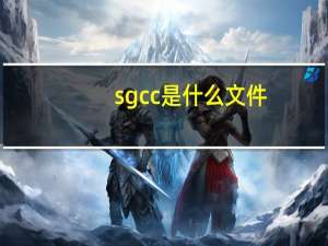 sgcc是什么文件