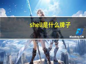 shell是什么牌子