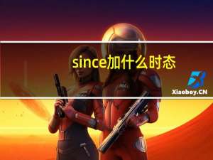 since 加什么时态（since后面应加什么时态）