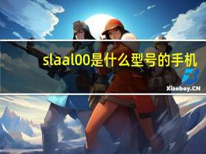 slaal00是什么型号的手机