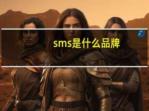 sms是什么品牌（sms是什么）