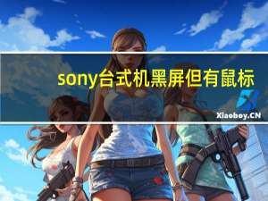 sony台式机黑屏但有鼠标（sony台式机）