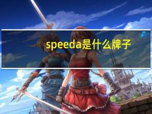 speeda是什么牌子