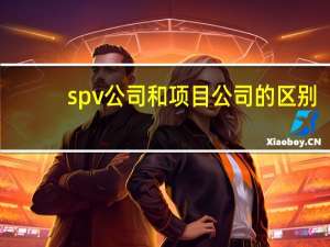 spv公司和项目公司的区别