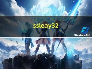 ssleay32.dll什么意思（ssleay32 dll）