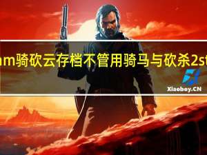steam骑砍云存档不管用 骑马与砍杀2steam价格