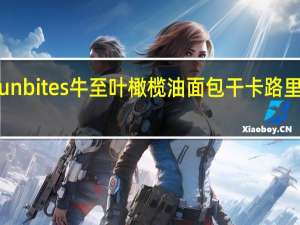 sunbites 牛至叶橄榄油面包干卡路里是多少