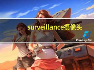 surveillance摄像头