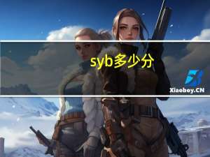 syb 多少分
