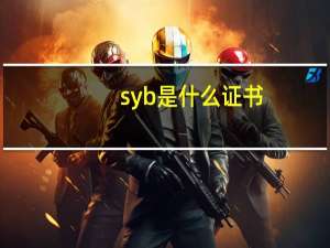 syb是什么证书