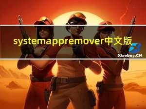 systemapp remover中文版（systemapp remover）