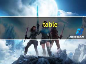 table