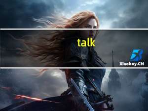 talk
