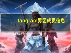 tangram男团成员信息（TANGRAM-中国内地流行乐男子演唱组合简介）