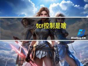 tcr控制是啥