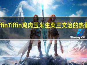 tiffin Tiffin 鸡肉玉米生菜三文治的热量是多少
