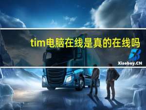 tim电脑在线是真的在线吗（tim电脑在线）