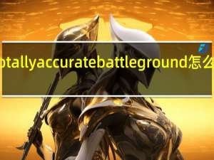 totally accurate battleground怎么调中文
