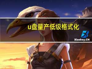 u盘量产低级格式化（u盘低级格式化工具真有万能的吗 4款工具哪款才是你的菜）