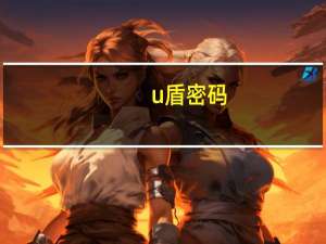 u盾密码（u盾密码）