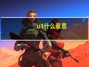 u1什么意思