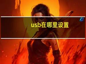 usb在哪里设置