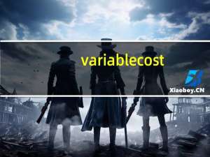 variable cost（variable）