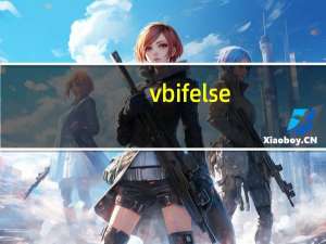 vb if else