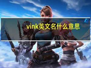 vink英文名什么意思