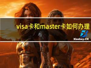 visa卡和master卡如何办理（visa卡和master卡的区别）