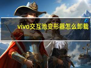vivo交互池变形器怎么卸载