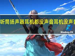vivo听筒扬声器耳机都没声音 耳机没声音怎么设置