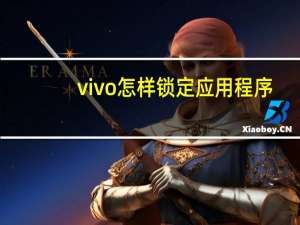 vivo怎样锁定应用程序