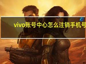 vivo账号中心怎么注销手机号（vivo账号中心）