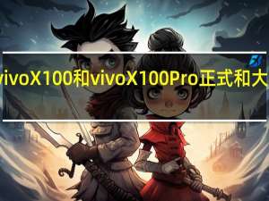 vivoX100和vivoX100Pro正式和大家见面